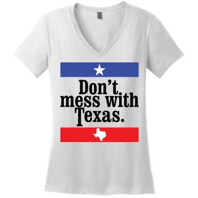 Don’t Mess With Texas TShirt Texas T Shirt Mens Women's V-Neck T-Shirt