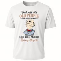 Don't Mess With Old People Old Man Cooling Performance Crew T-Shirt