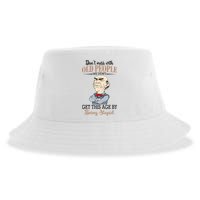 Don't Mess With Old People Old Man Sustainable Bucket Hat