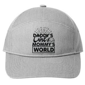 Daddy's Mommy's World 7-Panel Snapback Hat