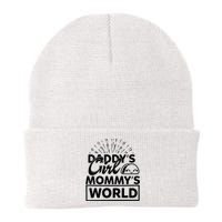 Daddy's Mommy's World Knit Cap Winter Beanie