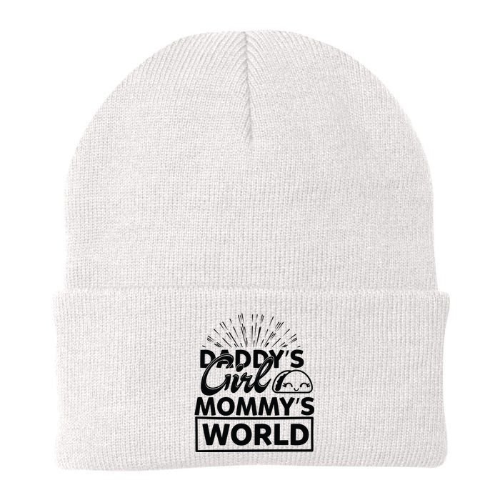 Daddy's Mommy's World Knit Cap Winter Beanie