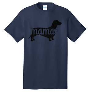 Dachshund Mama Wiener Dog Doxie Mom Funny Cute Gift (1) Tall T-Shirt