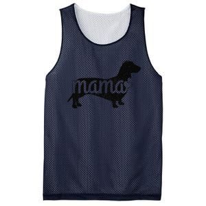 Dachshund Mama Wiener Dog Doxie Mom Funny Cute Gift (1) Mesh Reversible Basketball Jersey Tank