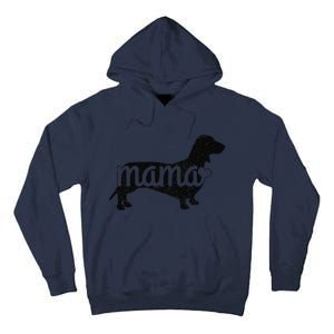 Dachshund Mama Wiener Dog Doxie Mom Funny Cute Gift (1) Tall Hoodie