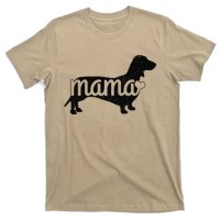 Dachshund Mama Wiener Dog Doxie Mom Funny Cute Gift (1) T-Shirt