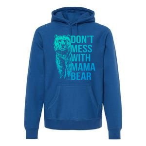 Dont Mess With Mama Bear Cute Gift Premium Hoodie