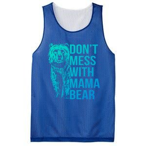 Dont Mess With Mama Bear Cute Gift Mesh Reversible Basketball Jersey Tank