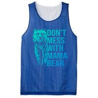 Dont Mess With Mama Bear Cute Gift Mesh Reversible Basketball Jersey Tank