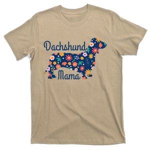 Dachshund Mama Wiener Dog Doxie Mom Funny Cute Gift T-Shirt