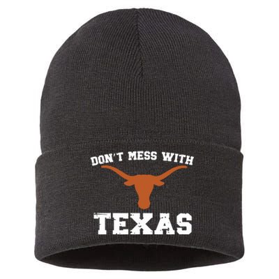 Dont Mess With Texas Sustainable Knit Beanie