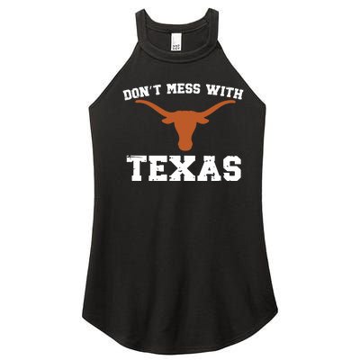 Dont Mess With Texas Women’s Perfect Tri Rocker Tank