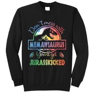 Don't Mess With MemawSAURUS You'll Get Jurasskicked Sweatshirt