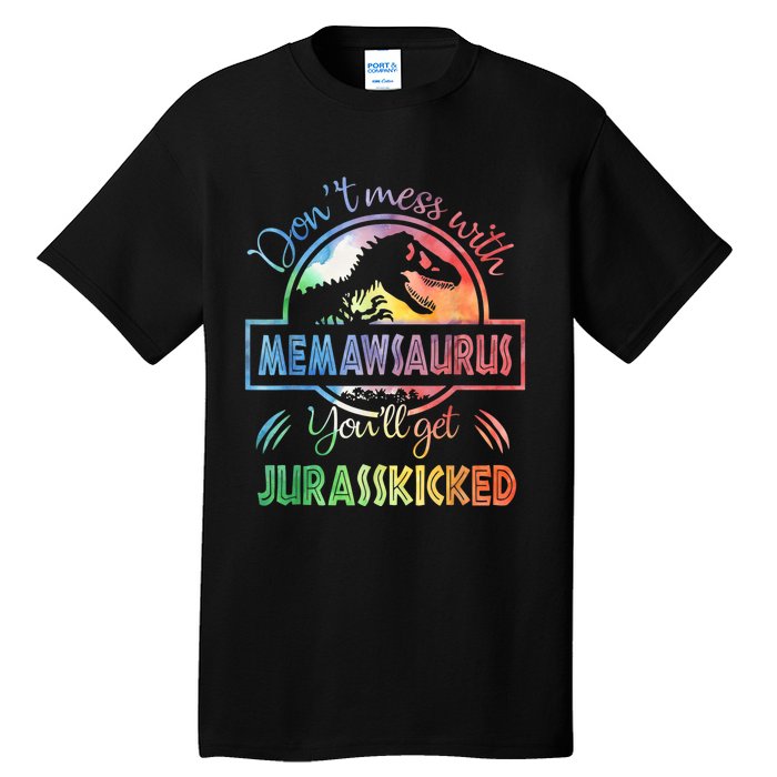 Don't Mess With MemawSAURUS You'll Get Jurasskicked Tall T-Shirt