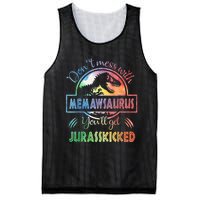 Don't Mess With MemawSAURUS You'll Get Jurasskicked Mesh Reversible Basketball Jersey Tank