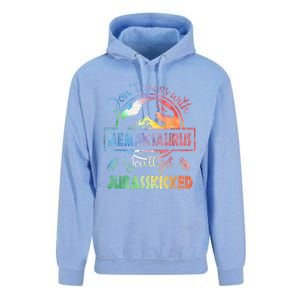 Don't Mess With MemawSAURUS You'll Get Jurasskicked Unisex Surf Hoodie