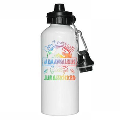 Don't Mess With MemawSAURUS You'll Get Jurasskicked Aluminum Water Bottle 