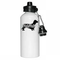 Dachshund Mama Wiener Dog Doxie Mom Funny Cute Gift Aluminum Water Bottle