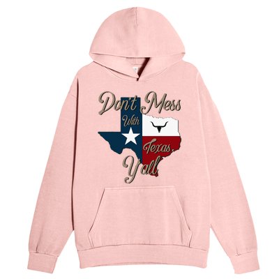 Dont Mess With Vintage Texas Pride Longhorn Lone Star State Urban Pullover Hoodie