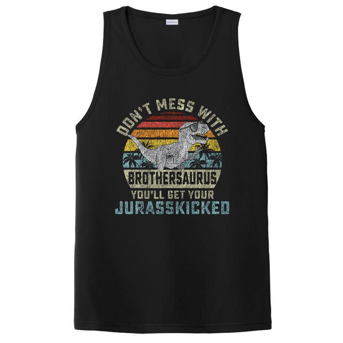 Dont Mess With Brothersaurus Youll Get Jurasskicked PosiCharge Competitor Tank