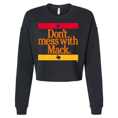 Don't Mess With Mattress Mack Houston Baseball Cropped Pullover Crew