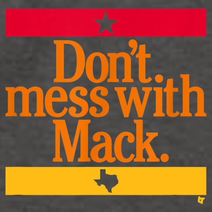 Don't Mess With Mattress Mack Houston Baseball Vector Backpack