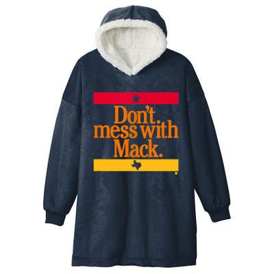 Don't Mess With Mattress Mack Houston Baseball Hooded Wearable Blanket