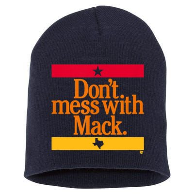 Don't Mess With Mattress Mack Houston Baseball Short Acrylic Beanie