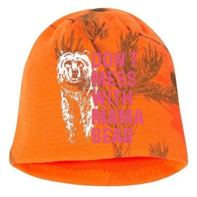 Don't mess with mama bear mother's day wo bear lovers Kati - Camo Knit Beanie