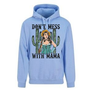 Don't Mess With Mama Western Mama Howdy Mama Mother's Day Unisex Surf Hoodie