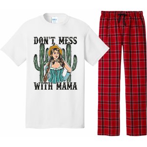 Don't Mess With Mama Western Mama Howdy Mama Mother's Day Pajama Set