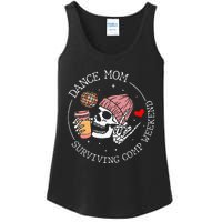 Dance Mom Weekends Coffee Dance Comps Tie Dye Ladies Essential Tank