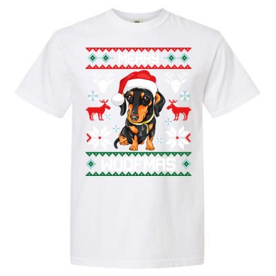 Dachshund Merry Woofmas Gift For Christmas Doxie Xmas Gift Garment-Dyed Heavyweight T-Shirt