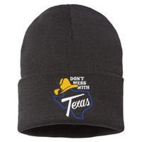 DonT Mess With Texas 2024 Sustainable Knit Beanie