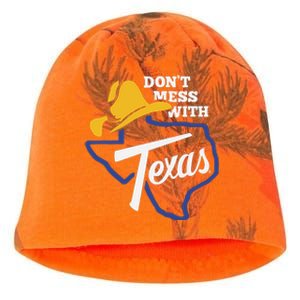 DonT Mess With Texas 2024 Kati - Camo Knit Beanie