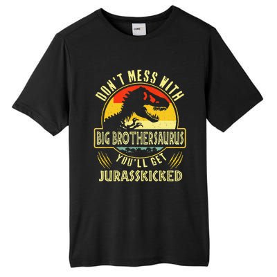 Dont Mess With Big Brothersaurus Youll Get Jurasskicked Tall Fusion ChromaSoft Performance T-Shirt