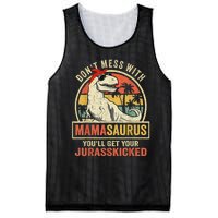 Dont Mess With Mamasaurus Youll Get Jurasskicked Mesh Reversible Basketball Jersey Tank