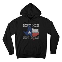 Don't Mess With Vintage Texas Longhorn Lone Star State Hoodie