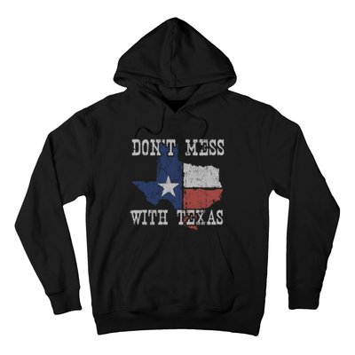 Don't Mess With Vintage Texas Longhorn Lone Star State Hoodie