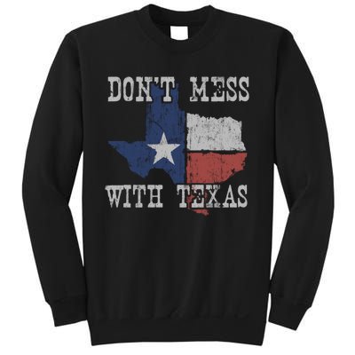 Don't Mess With Vintage Texas Longhorn Lone Star State Sweatshirt