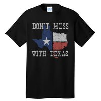 Don't Mess With Vintage Texas Longhorn Lone Star State Tall T-Shirt