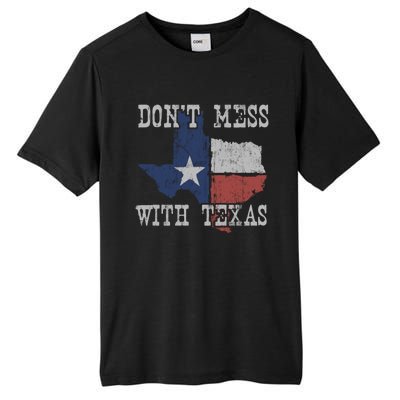 Don't Mess With Vintage Texas Longhorn Lone Star State Tall Fusion ChromaSoft Performance T-Shirt