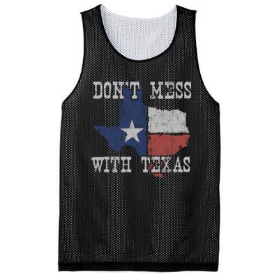 Don't Mess With Vintage Texas Longhorn Lone Star State Mesh Reversible Basketball Jersey Tank