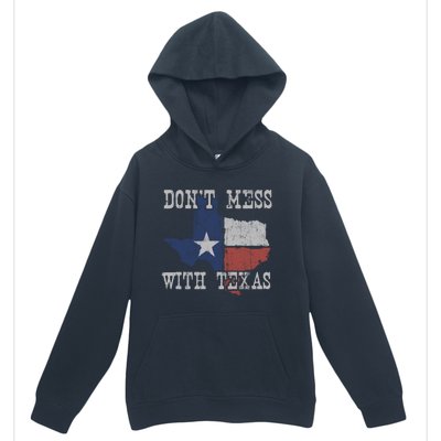 Don't Mess With Vintage Texas Longhorn Lone Star State Urban Pullover Hoodie