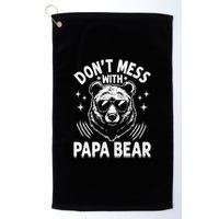 Don't Mess With Papa Bear Golf Towel