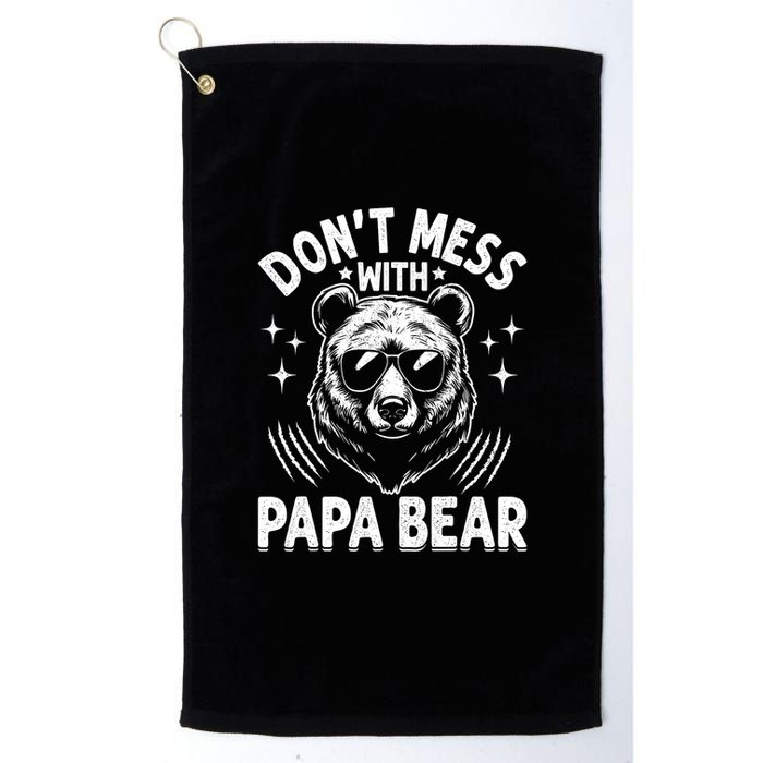 Don't Mess With Papa Bear Golf Towel