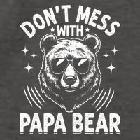 Don't Mess With Papa Bear Vector Backpack