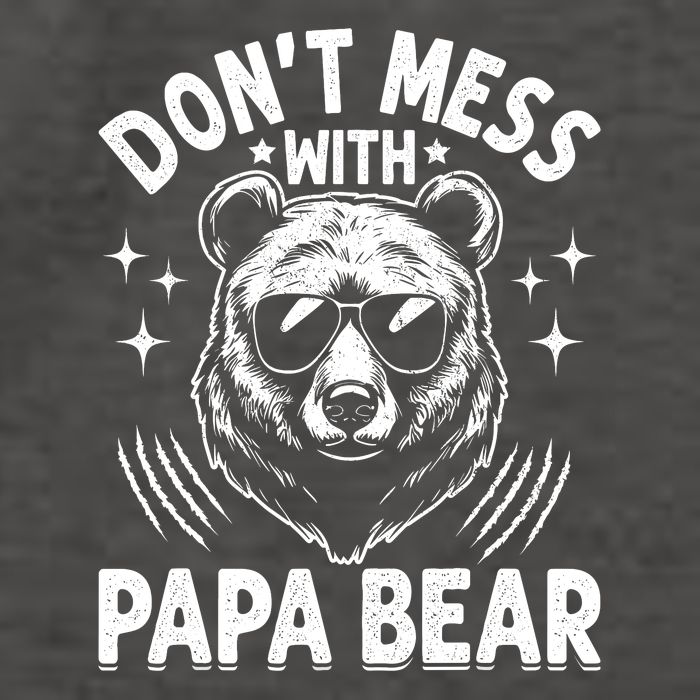 Don't Mess With Papa Bear Vector Backpack