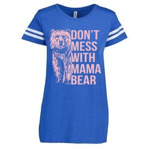 Dont Mess With Mama Bear Mothers Day Enza Ladies Jersey Football T-Shirt