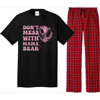 Don't Mess with Mama Bear Funny Mothers Day Pajama Set